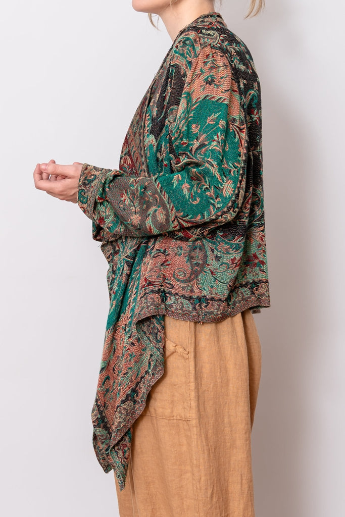 Short Printed Jacket - Manali - Baba Imports - The Wardrobe