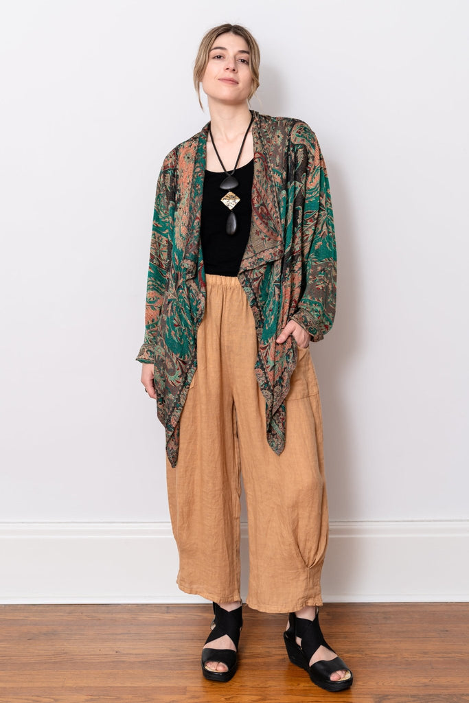 Short Printed Jacket - Manali - Baba Imports - The Wardrobe