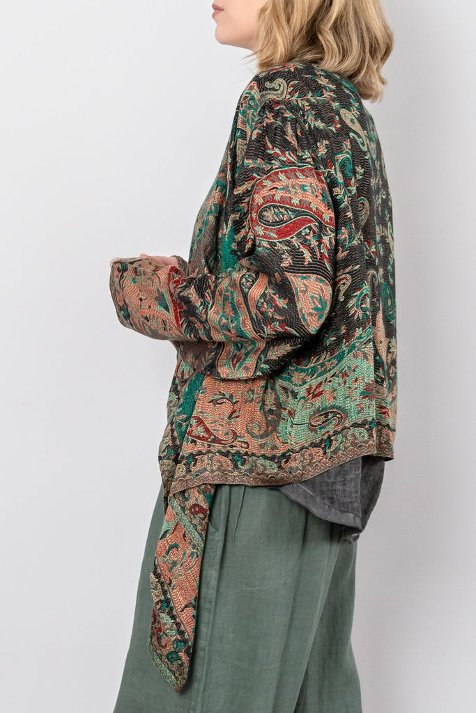 Short Printed Jacket - Manali - BaBa Imports - The Wardrobe