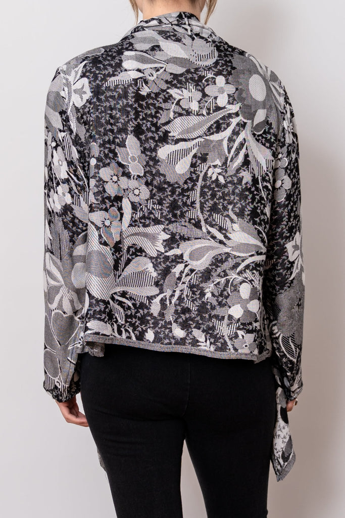 Short Printed Jacket - Serena - Baba Imports - The Wardrobe