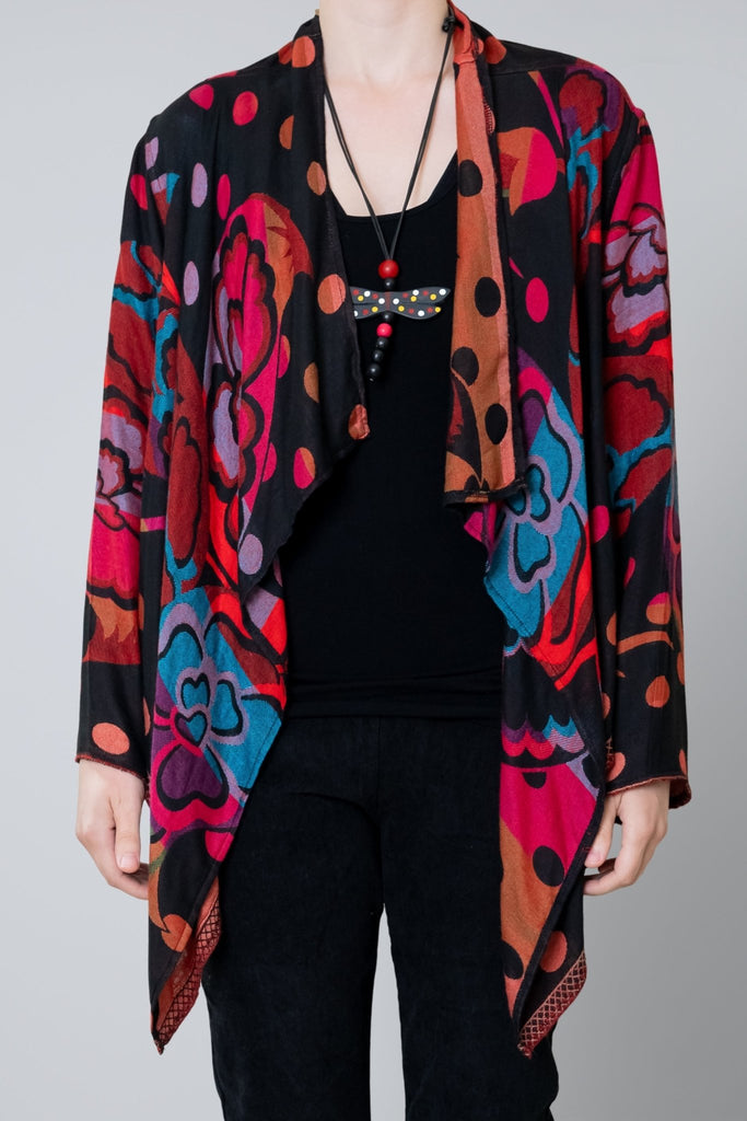 Short Printed Jacket - Simi - BaBa Imports - The Wardrobe