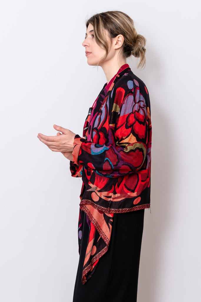 Short Printed Jacket - Simi - Baba Imports - The Wardrobe