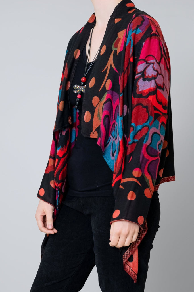 Short Printed Jacket - Simi - BaBa Imports - The Wardrobe