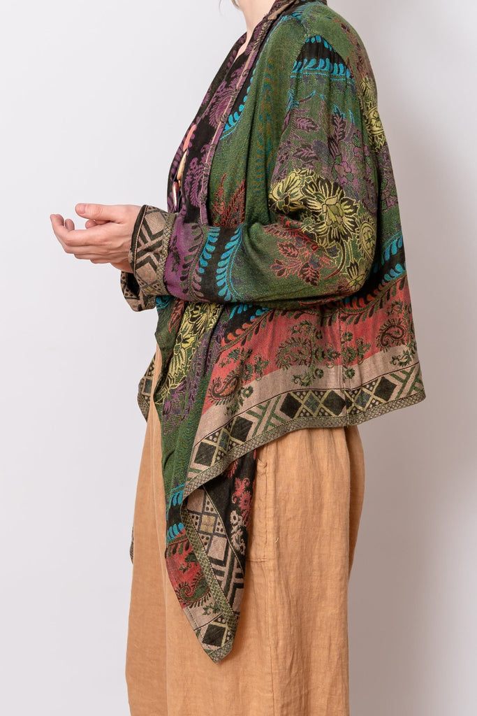 Short Printed Jacket - Talia - Baba Imports - The Wardrobe