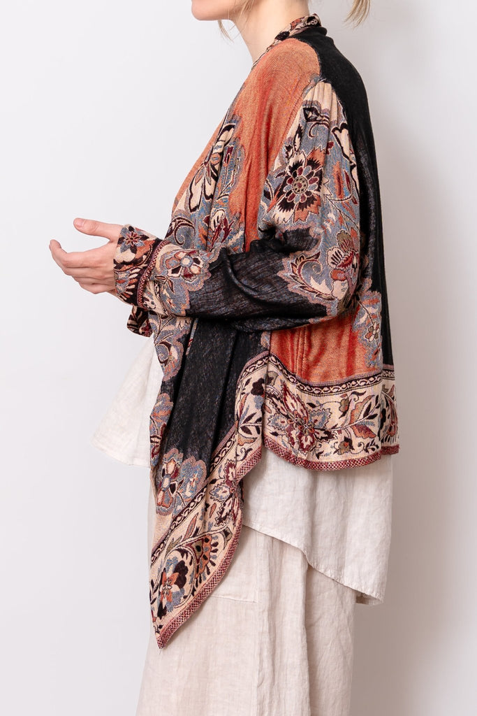 Short Printed Jacket - Vivie - Baba Imports - The Wardrobe