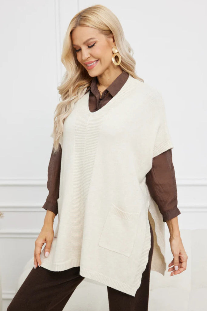 Short Sleeve Sweater - Orange Fashion - The Wardrobe