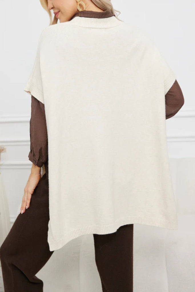 Short Sleeve Sweater - Orange Fashion - The Wardrobe