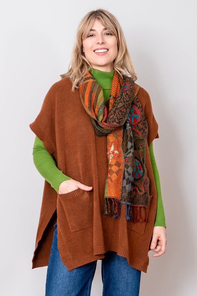 Short Sleeve Sweater - Orange Fashion - The Wardrobe