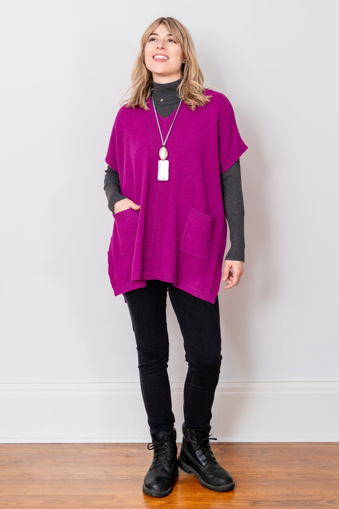 Short Sleeve Sweater - Orange Fashion - The Wardrobe