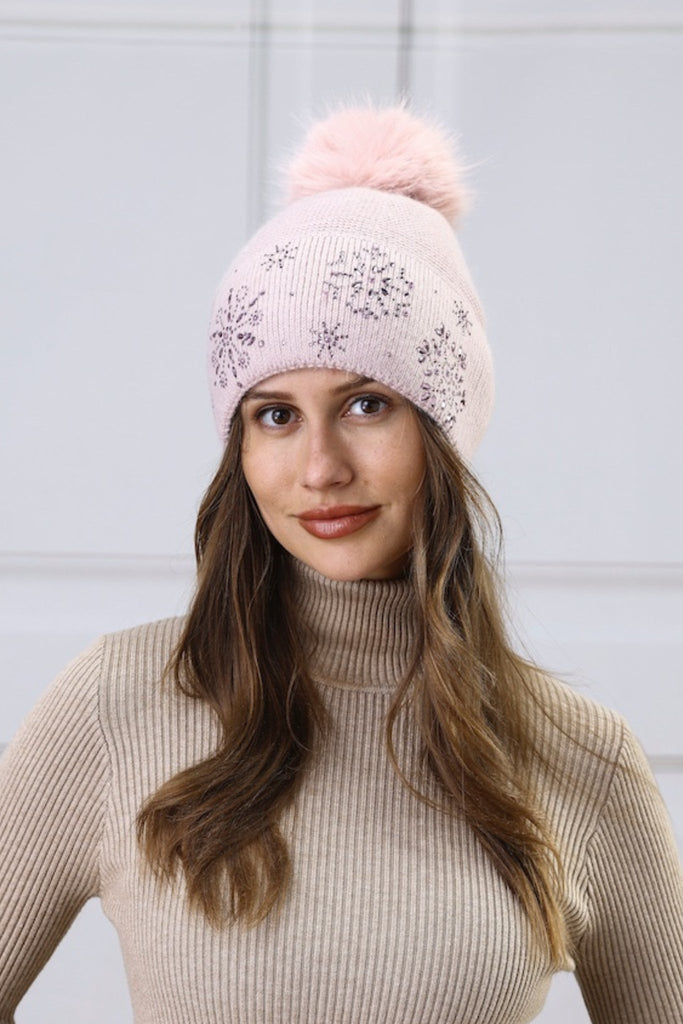 Sparkle Cashmere Toque - The Wardrobe - The Wardrobe