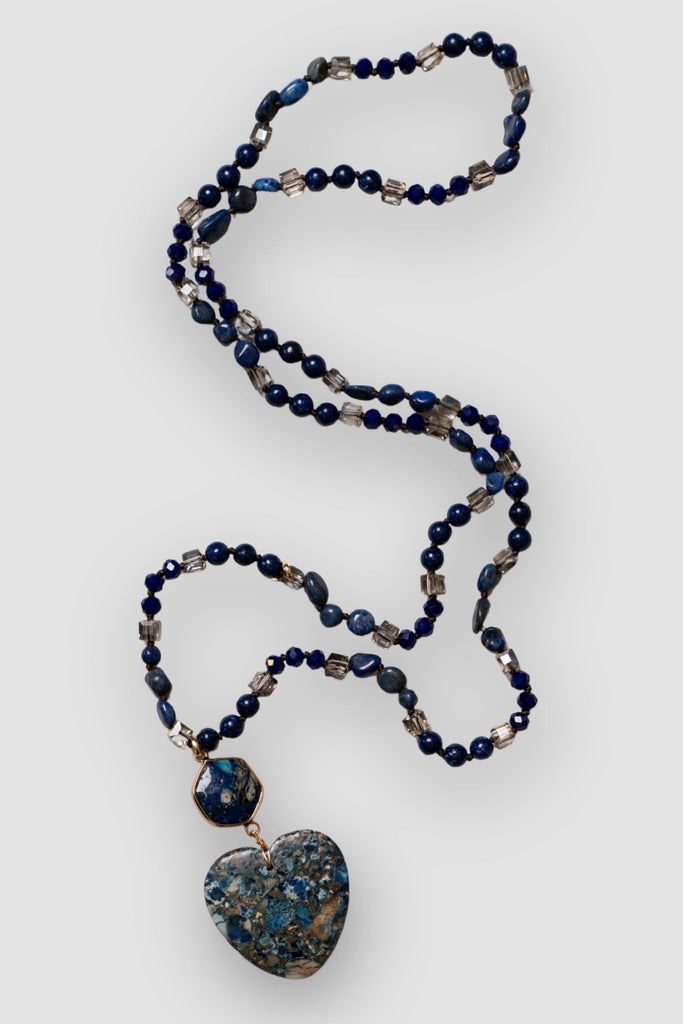 Stone Heart Necklace - The Wardrobe - The Wardrobe