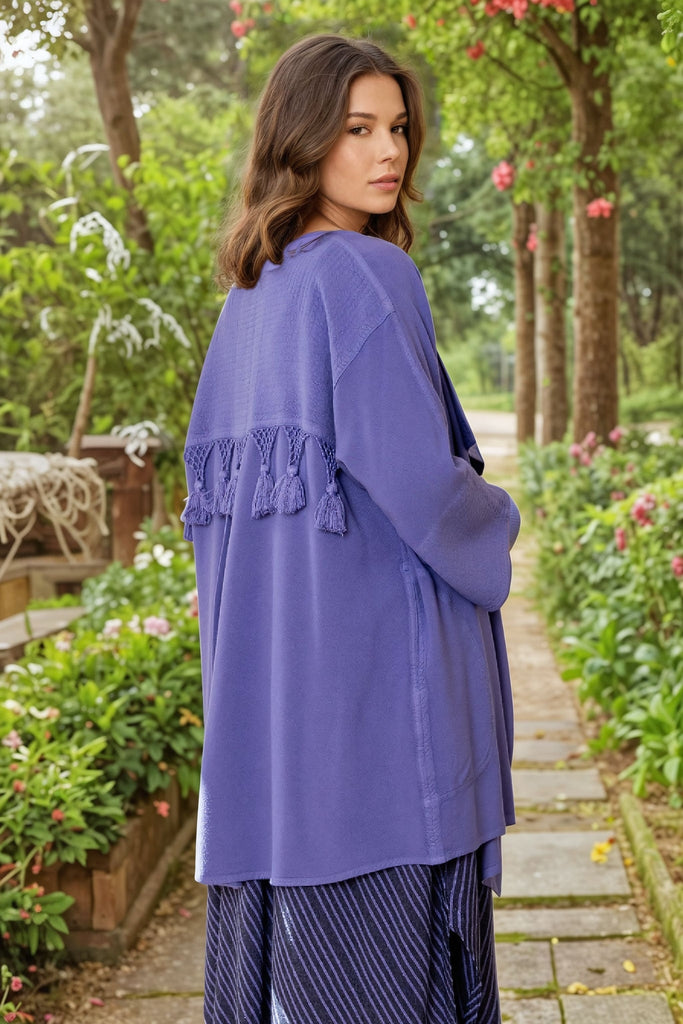 Tassel Jacket - Lapis - Dairi - The Wardrobe