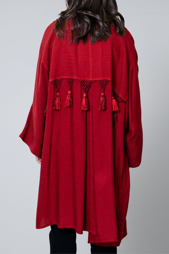 Tassel Jacket - Red - Dairi - The Wardrobe