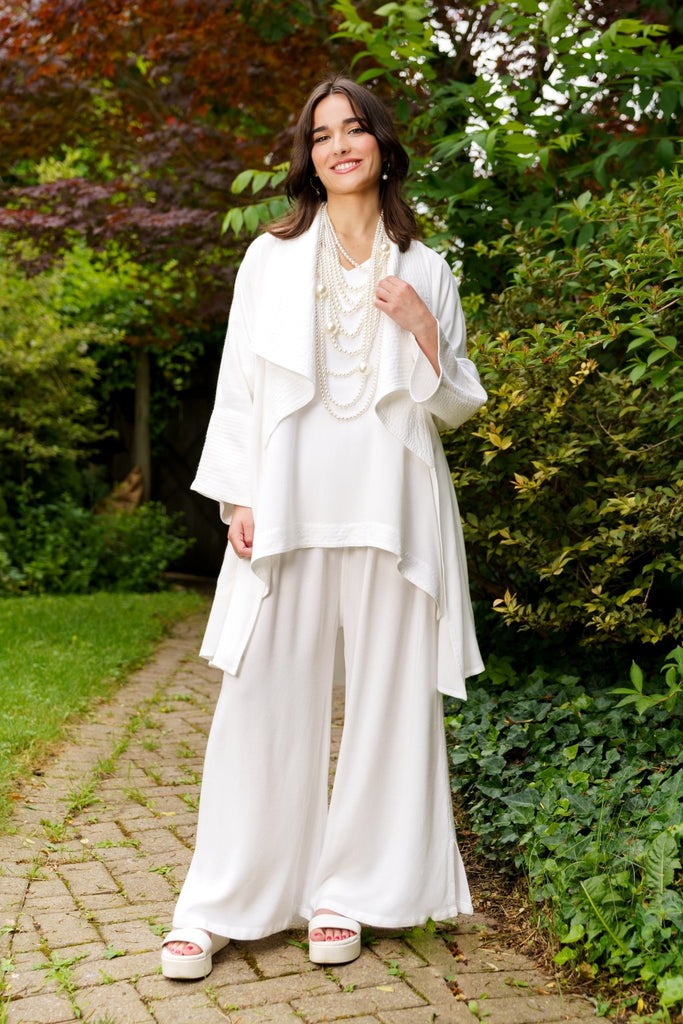 Tassel Jacket - White - Dairi - The Wardrobe