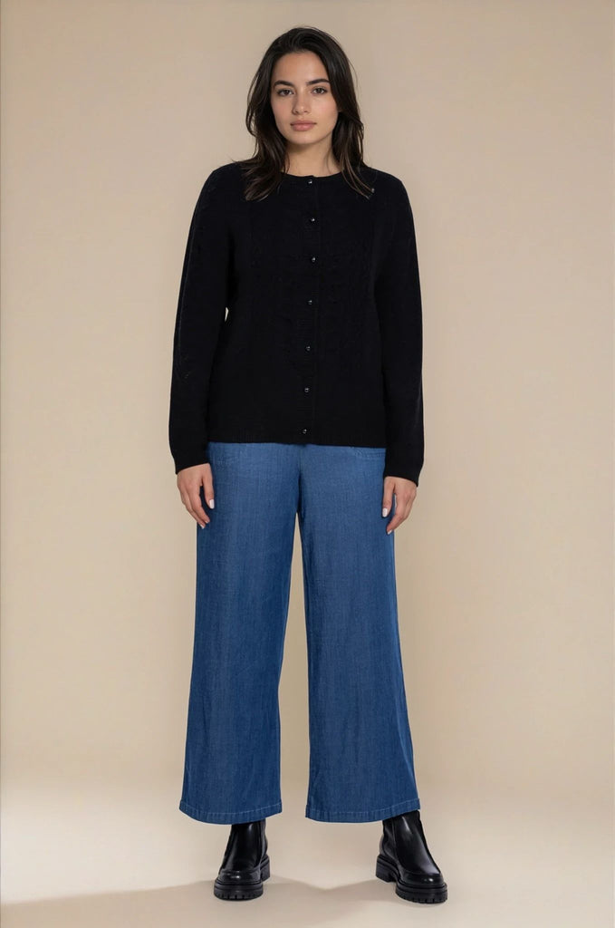 The Cashmere Cardigan - Blue Sky - The Wardrobe