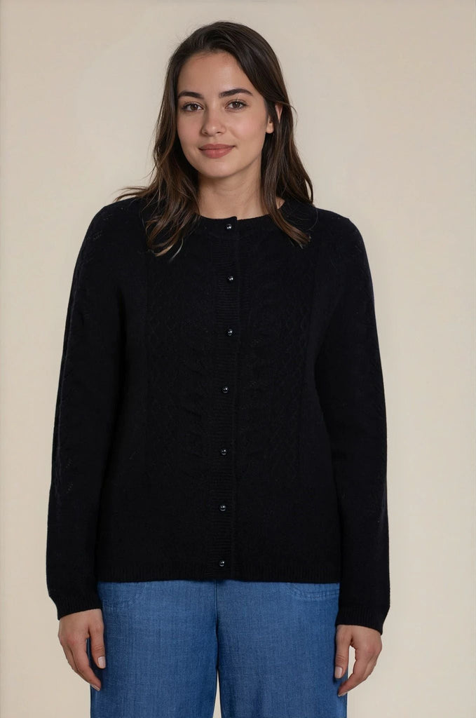 The Cashmere Cardigan - Blue Sky - The Wardrobe