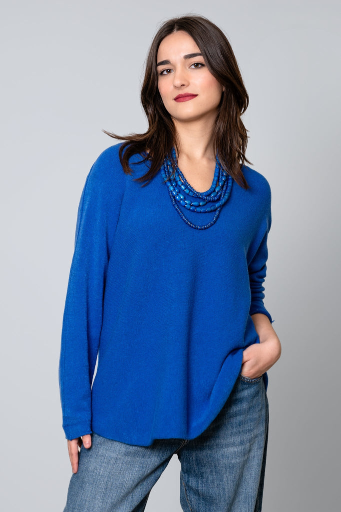 V - Neck Sabrina Sweater - The Wardrobe - The Wardrobe