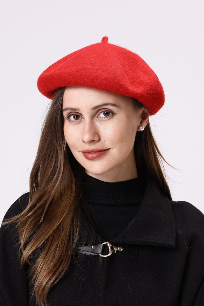 Wool Blend Beret - The Wardrobe - The Wardrobe