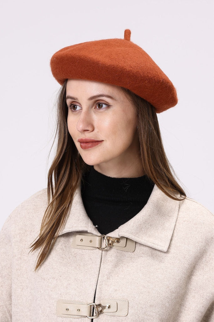 Wool Blend Beret - The Wardrobe - The Wardrobe