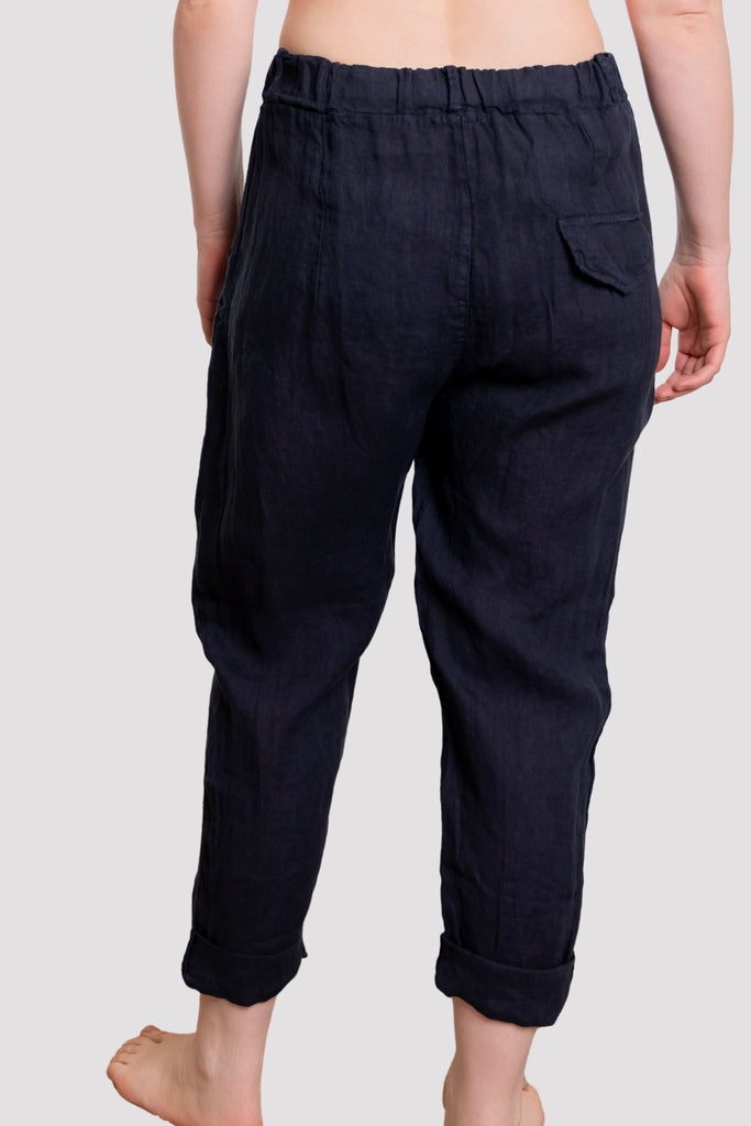 Amalfi Linen Pant - M Made in Italy - The Wardrobe