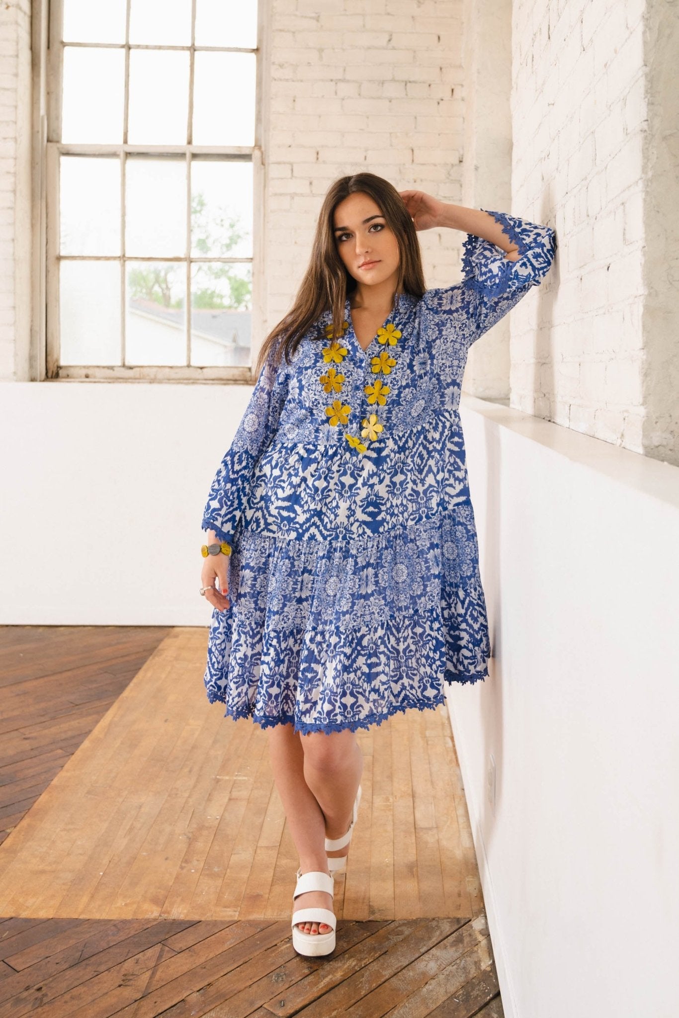 Boho Cotton Dress The Wardrobe