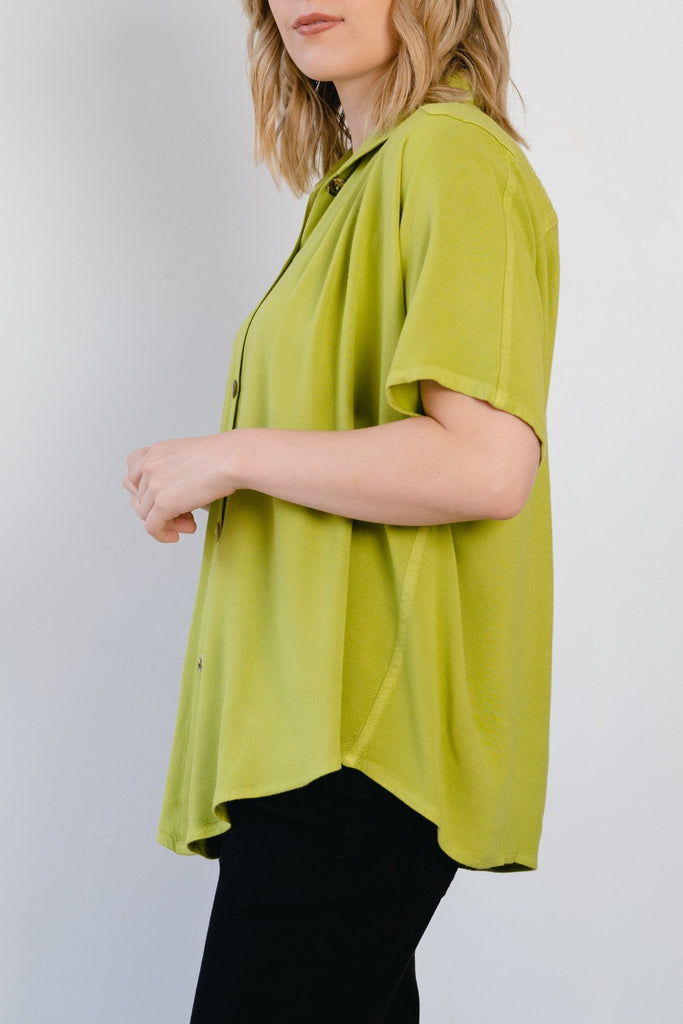 Camp Shirt - Lime - Dairi - The Wardrobe