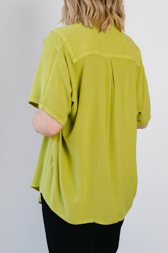 Camp Shirt - Lime - Dairi - The Wardrobe