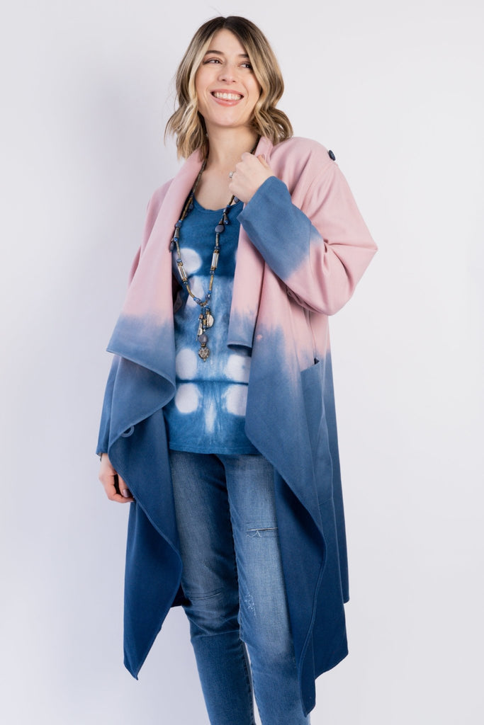 Cassie Ombre Jacket - TJ Indigo - The Wardrobe