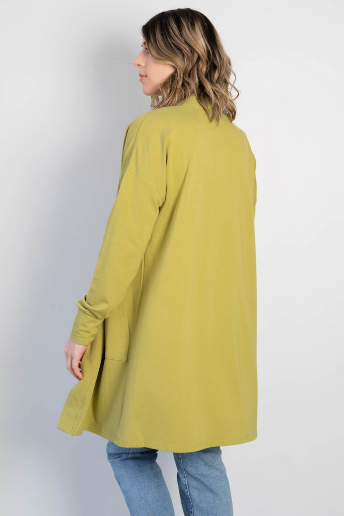 Charli Cardi - Bamboo Terry - Orange Fashion - The Wardrobe