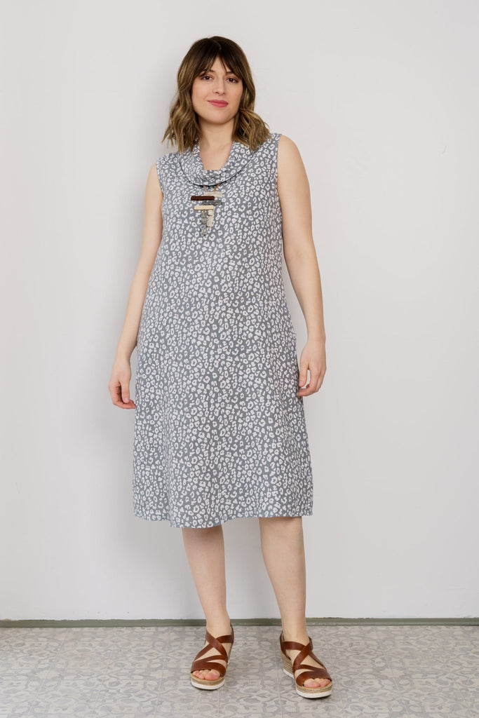 Chiara Linen Midi Dress - Linen Luv - The Wardrobe