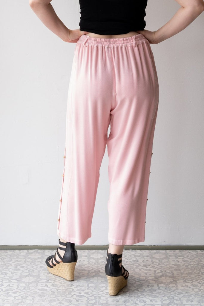 Crop Pant - Pink - Dairi - The Wardrobe
