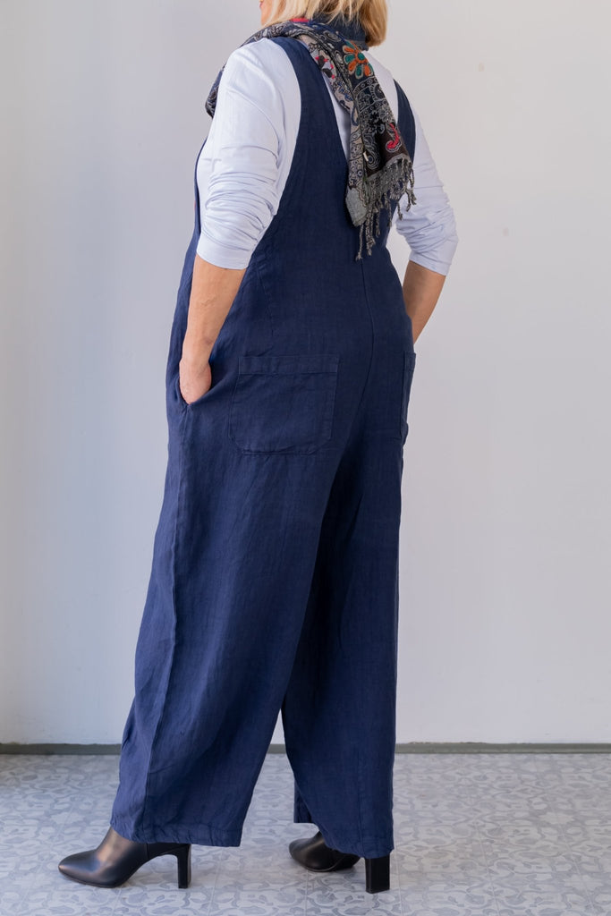 Cutloose Linen Overall Jumpsuit - Cutloose - The Wardrobe