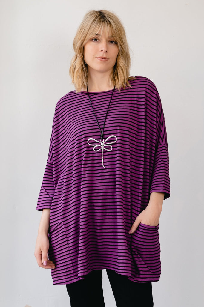 Cutloose Stripe Pullover (One-Size) - Cutloose - The Wardrobe