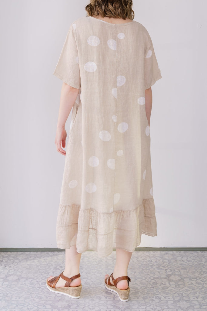Dottie Linen Dress (One-Size) - Fashion Sense - The Wardrobe