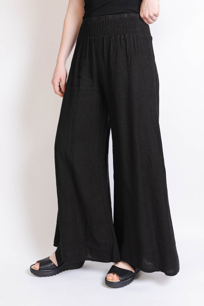 Dramatic Wide-Leg Pant - Linen - Me & Gee - The Wardrobe