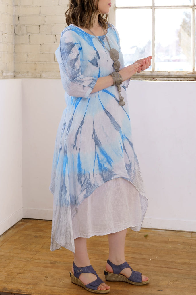Dreamy Tie-Dye Dress - M Made in Italy - The Wardrobe