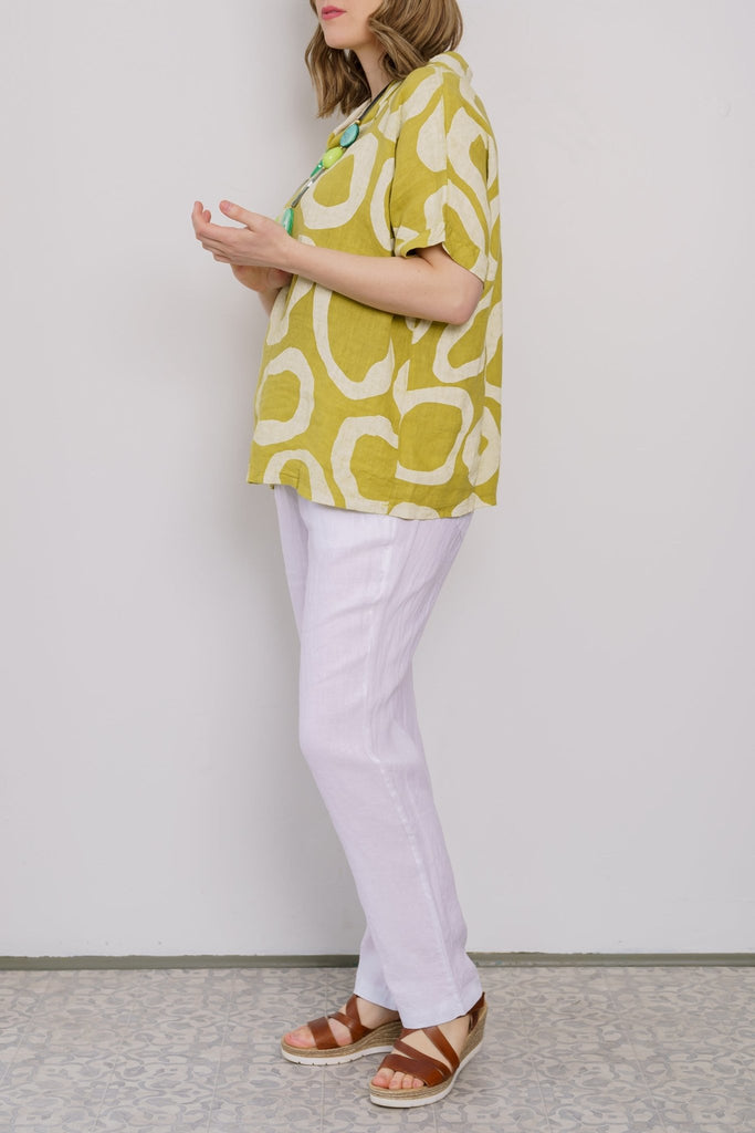Emilia Cowl Top - Linen Luv - The Wardrobe