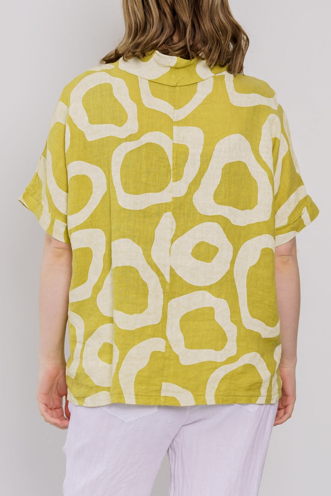 Emilia Cowl Top - Linen Luv - The Wardrobe