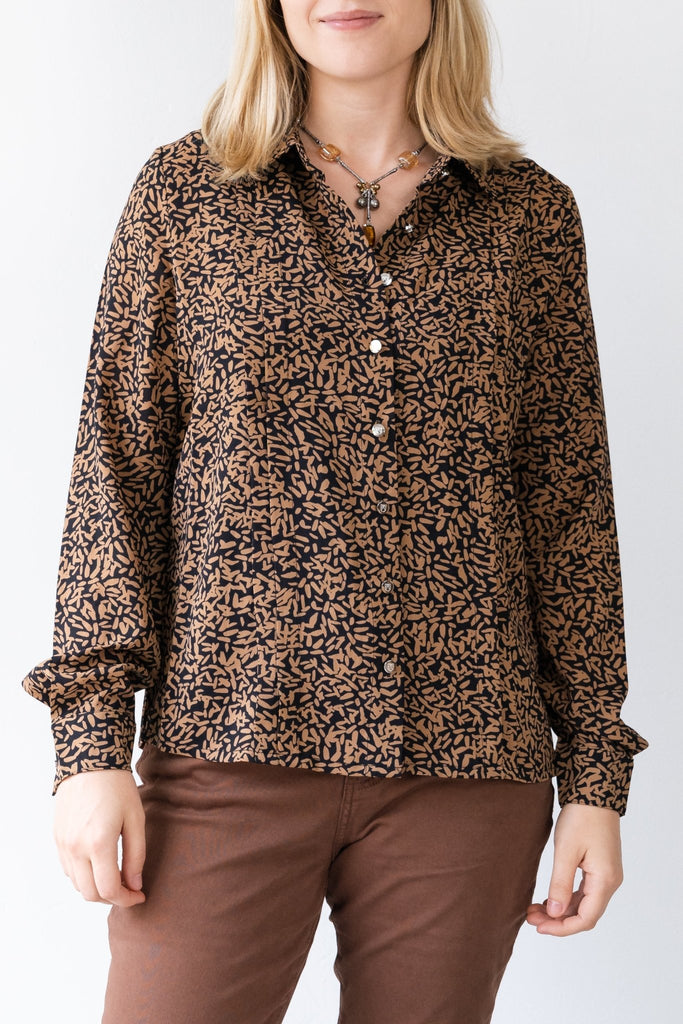 Fiona Shirt - Marble - The Wardrobe