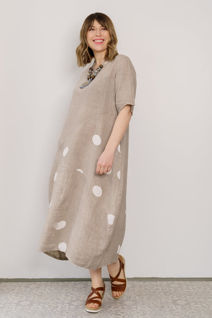 Francesca Linen Maxi Dress - Linen Luv - The Wardrobe
