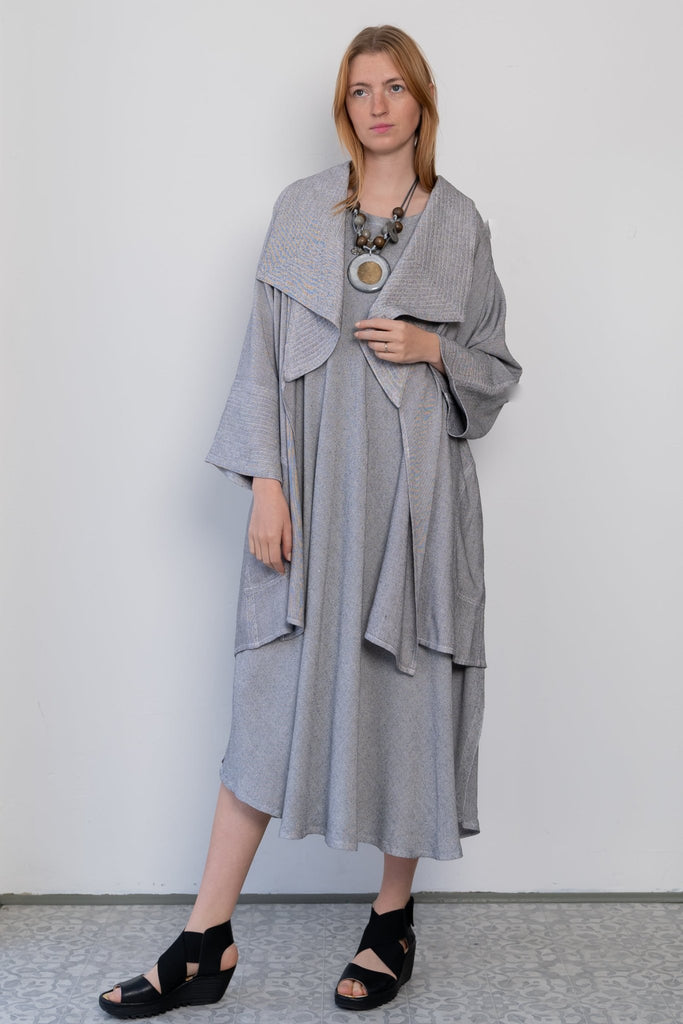 Fringe Jacket - Grey - Dairi - The Wardrobe