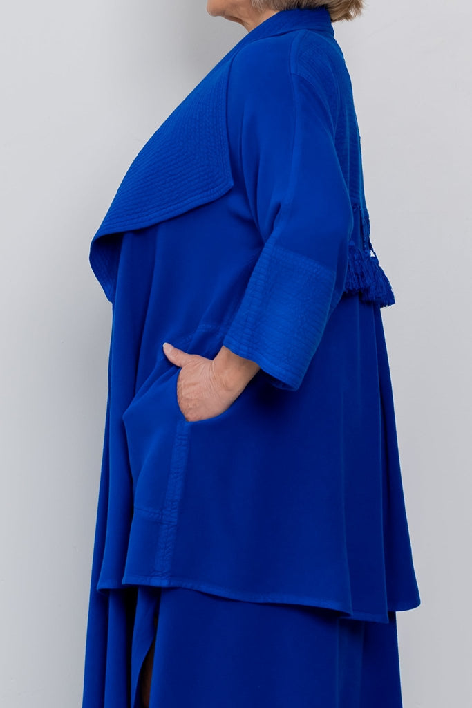 Fringe Jacket - Royal Blue - Dairi - The Wardrobe