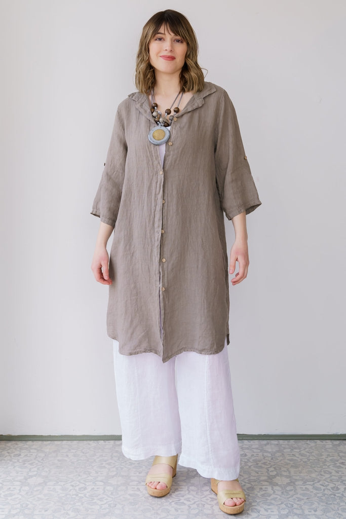 Gianna Shirt Dress (One-Size) - Fashion Sense - The Wardrobe