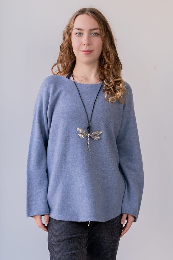 Gloria Sweater (One Size) - Ekru by Linen Luv - The Wardrobe