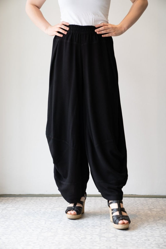 Harem Pant - Black - Dairi - The Wardrobe