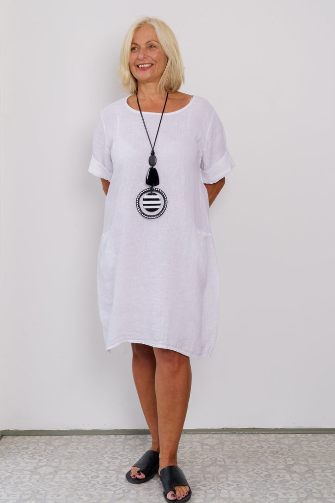 Jen Linen Tunic - Made in Italy - The Wardrobe