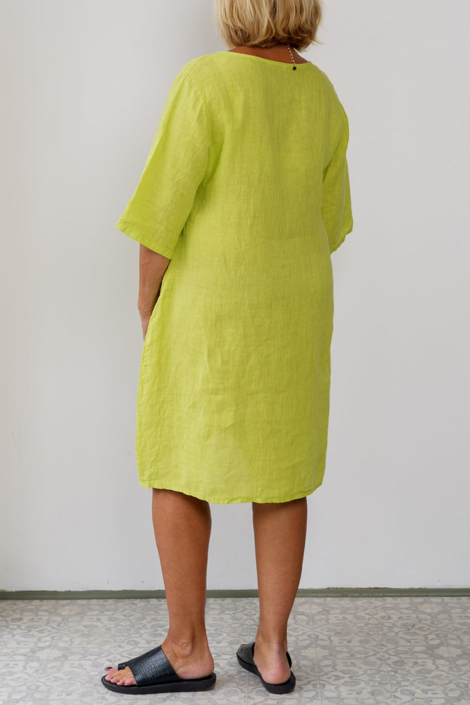 Jen Linen Tunic - Made in Italy - The Wardrobe