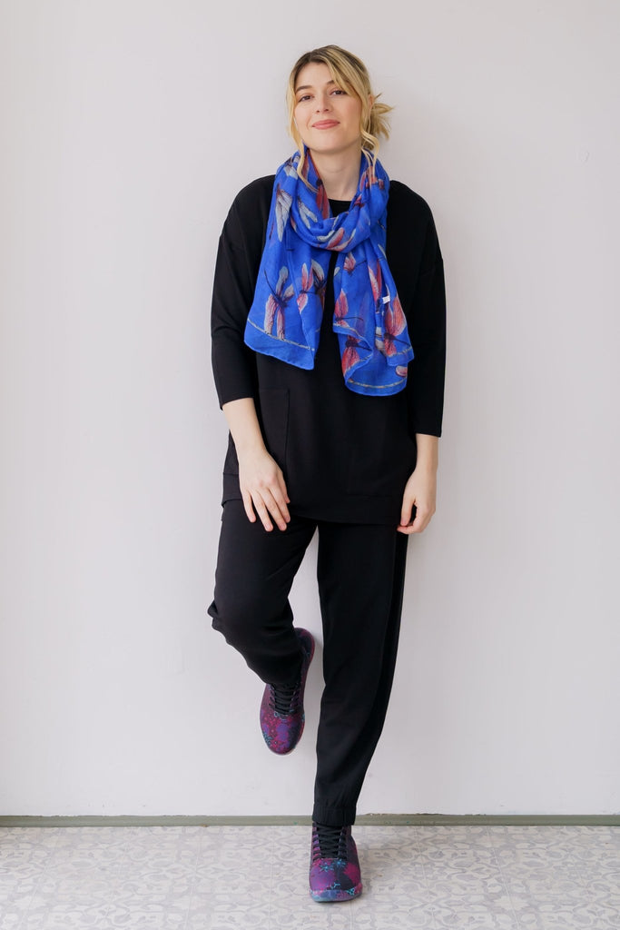 Jogger - Bamboo French Terry - Orange Fashion - The Wardrobe