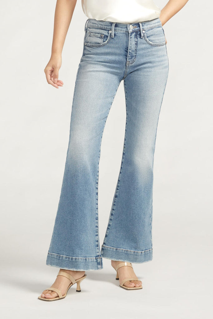 Kait Mid Rise Flare Leg Jeans - Jag Jeans - The Wardrobe