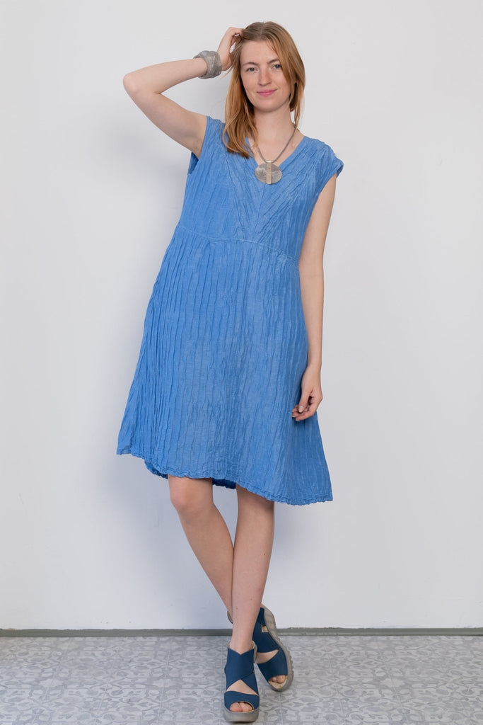 Kate Silk/Linen Dress - Grizas - The Wardrobe